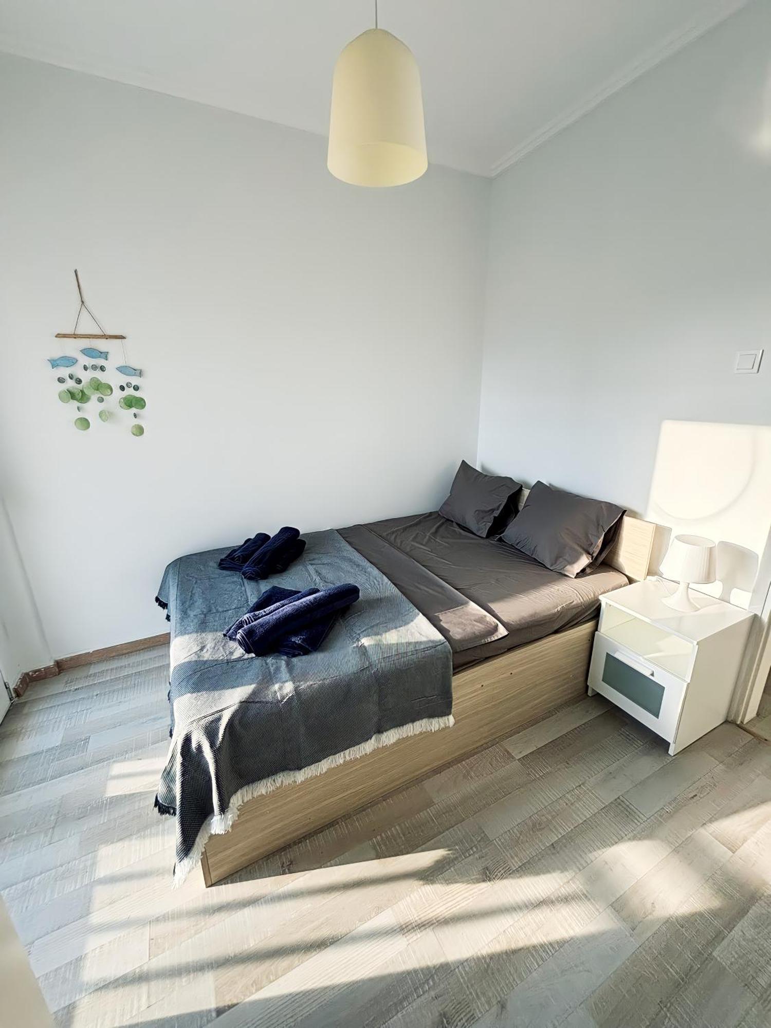 Nouri Schoene Wohnung In Direkter Strandnaehe, Schnelles Internet, Freies Parken, Nahe Flughafen Περαία Εξωτερικό φωτογραφία